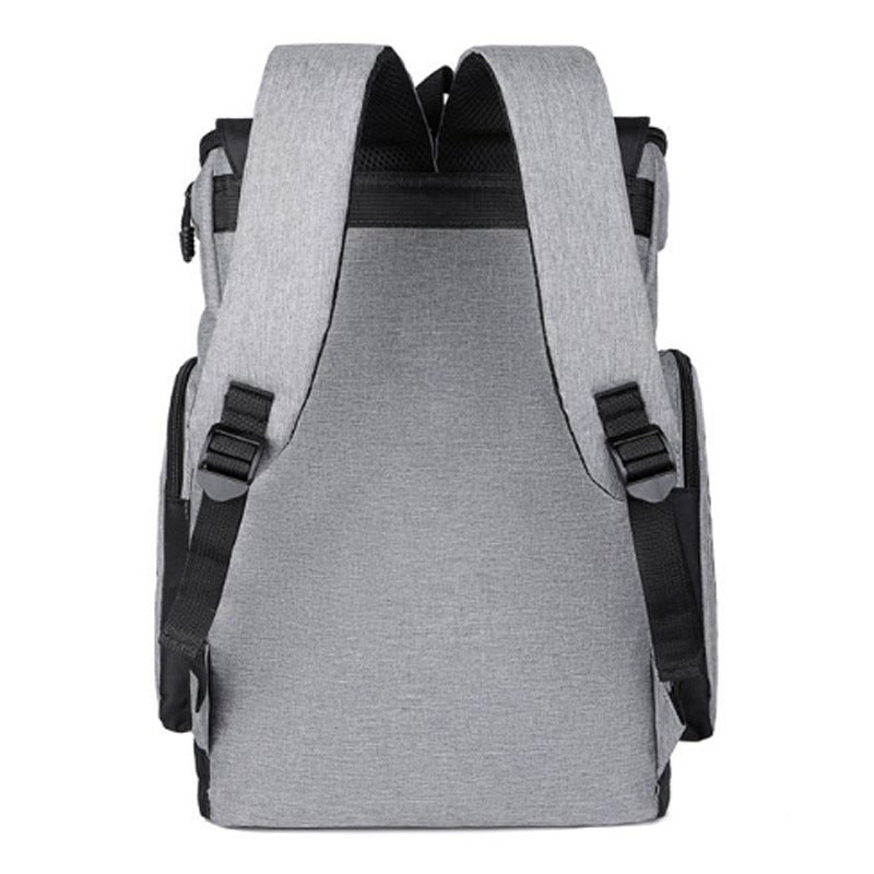 Versatile Roll-Top Backpack with Multiple Compartments Kalsten