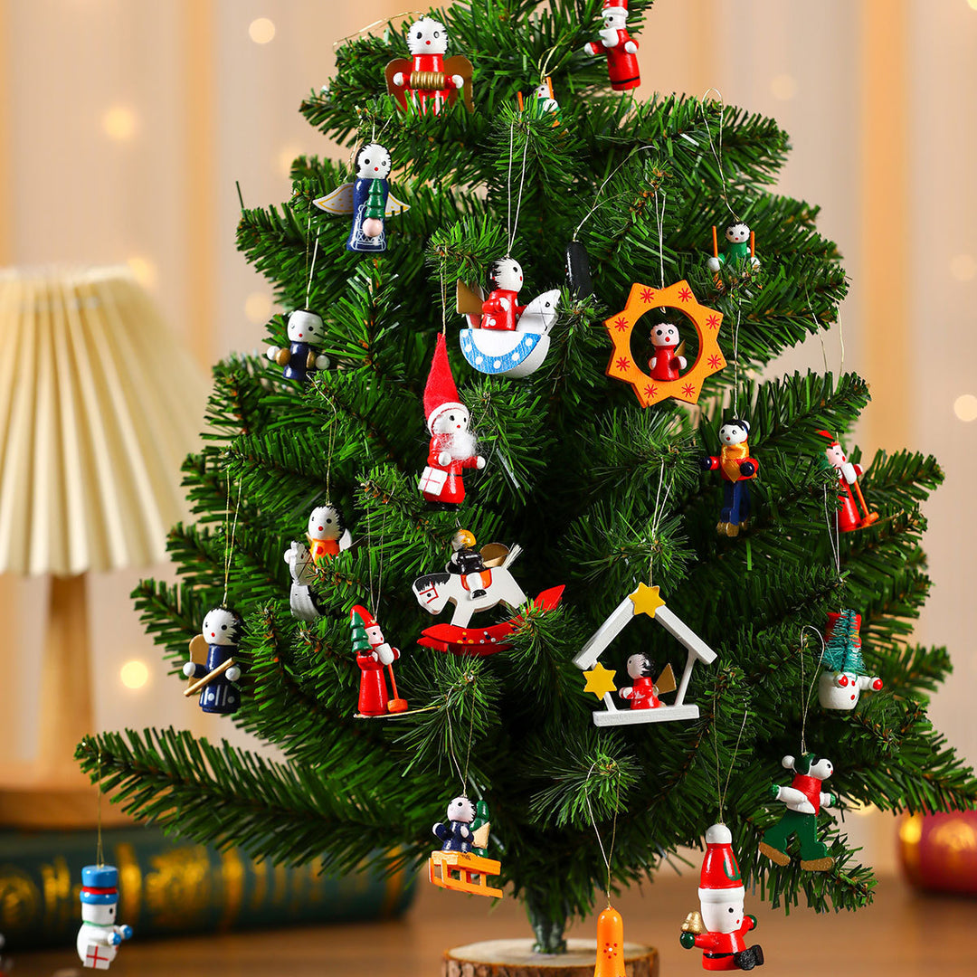 Decorative Christmas Train Figurines Kalsten