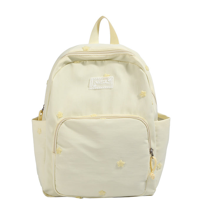 Embroidered Lightweight Casual Backpack Kalsten
