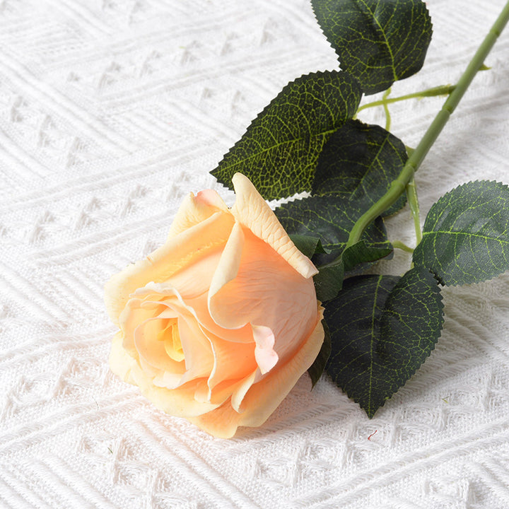 Artificial Silk Rose Flower Decoration