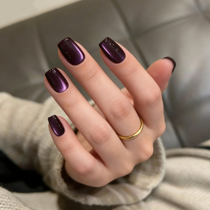 Artificial nails with elegant high-gloss finish and special color nuance Kalsten