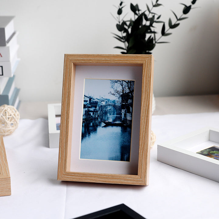 Elegant Wooden Display Frame for Home Decor