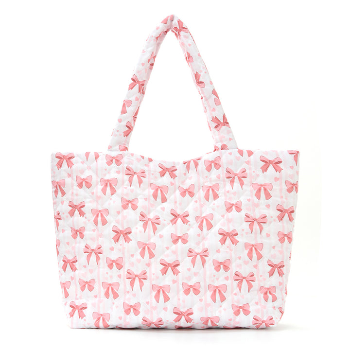 Trendy shopping bag with cute bear and strawberry design Kalsten