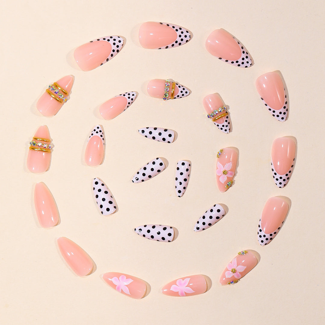 Decorative 3D Floral Nail Art Kalsten