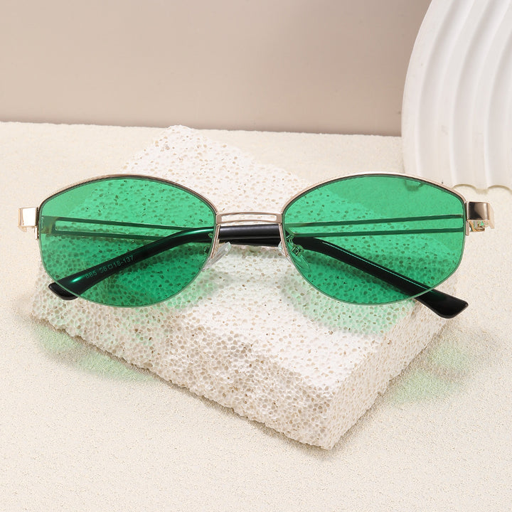 Fashionable glasses with elegant, oval shape Kalsten