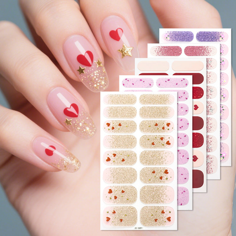 Artistic Marble Nail Wraps