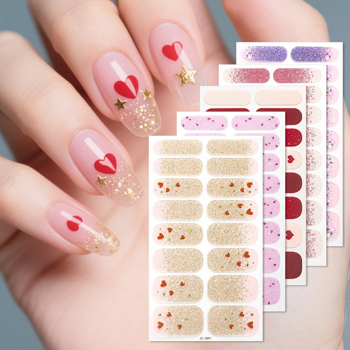 Artistic Marble Nail Wraps
