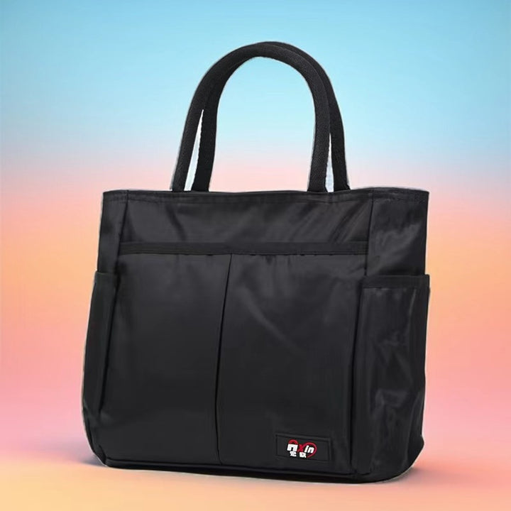 Multi-Pocket Candy Print Tote Bag Kalsten