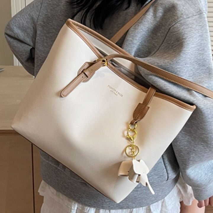 Elegant Leather Tote Bag Kalsten