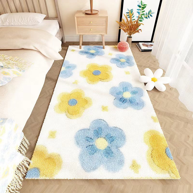 Floral-Themed Soft Floor Mat Kalsten