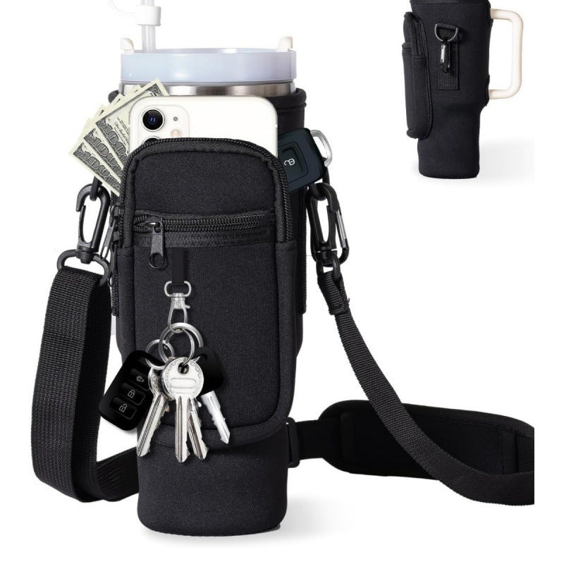 Ladies Multifunctional Phone Bag with Drink Holder Kalsten