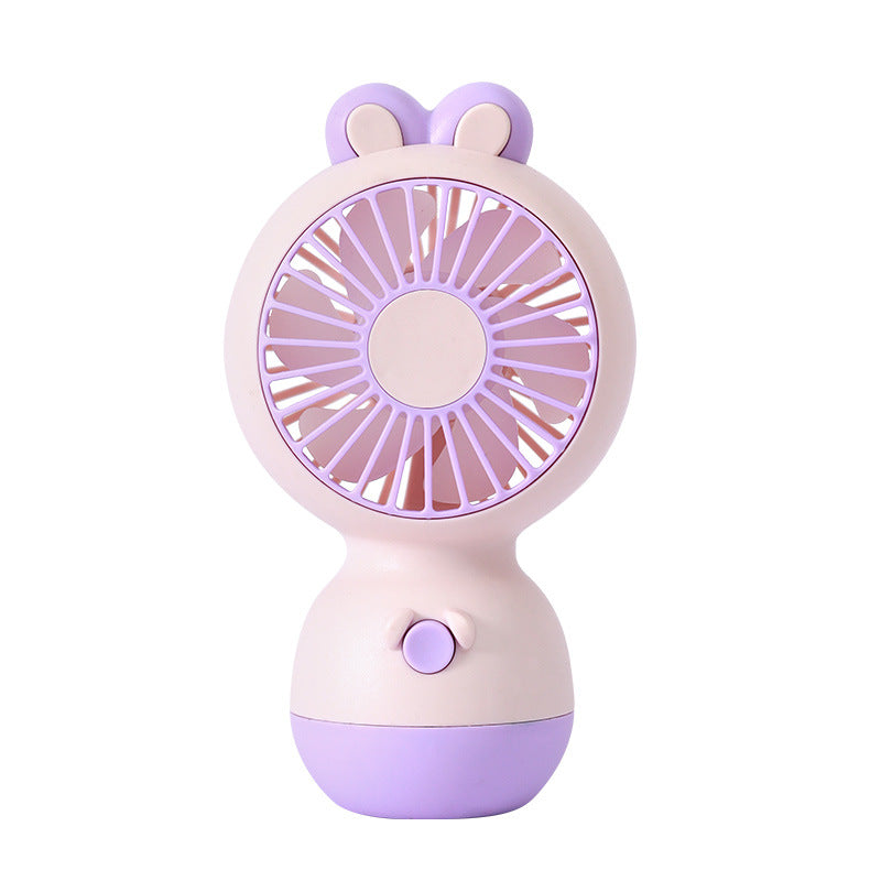 Women's portable hand fan in playful rabbit design Kalsten