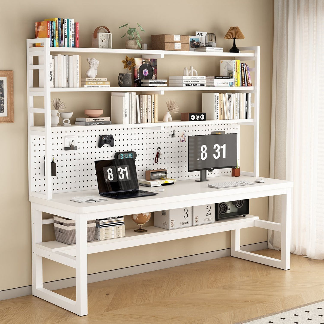 Multifunctional workspace with shelf Kalsten
