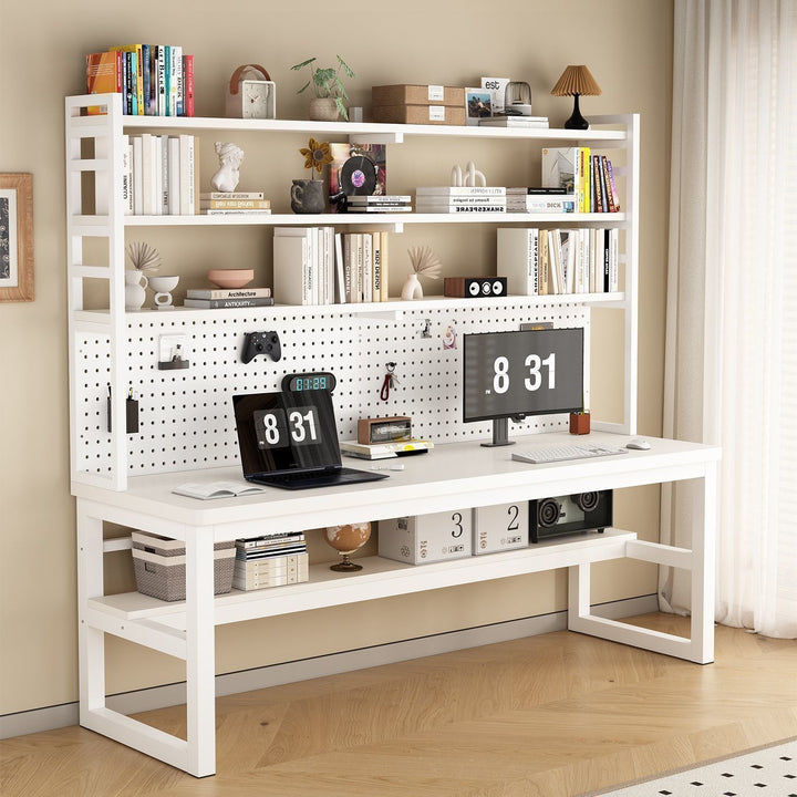 Multifunctional workspace with shelf Kalsten