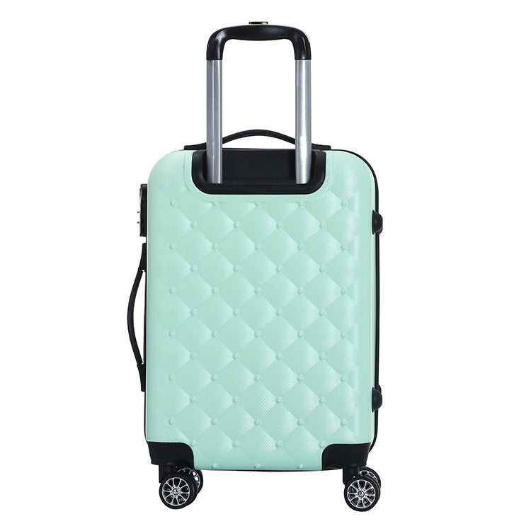 Unisex Quilted Hard Shell Carry-On Suitcase Kalsten