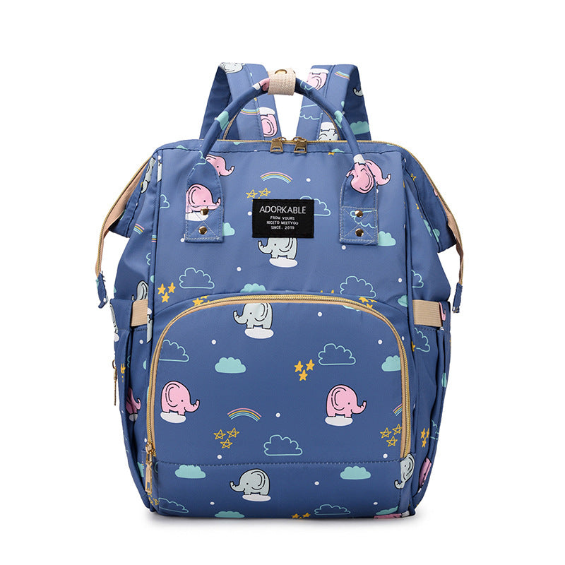 Playful Unicorn Print Diaper Backpack Kalsten