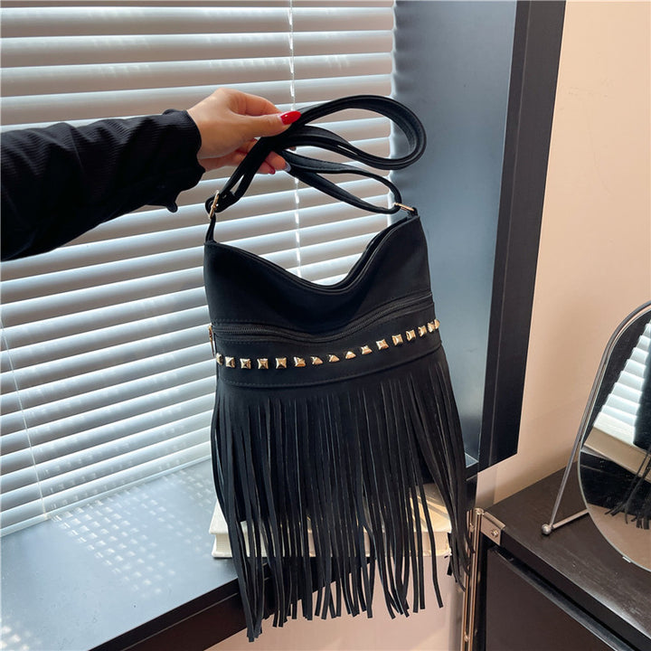 Stylish Fringe Crossbody Bag Kalsten