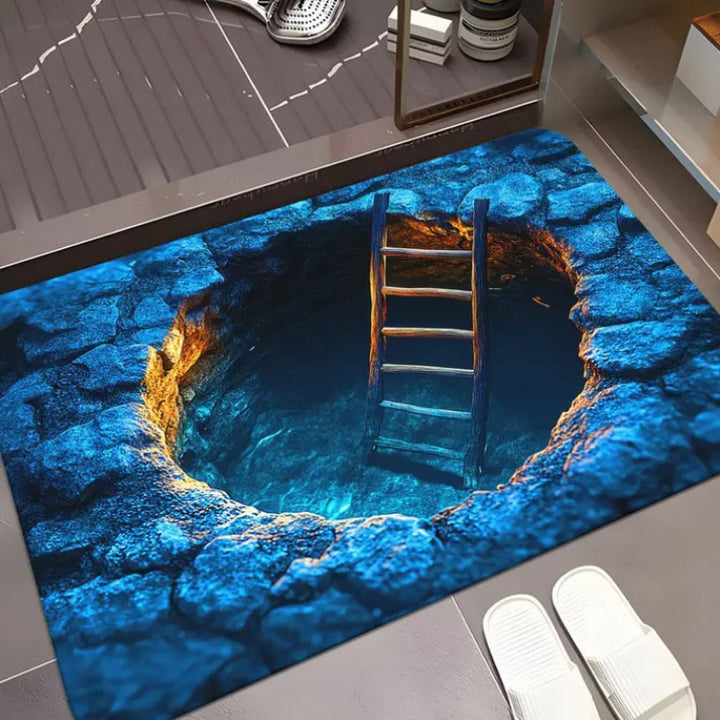 3D Pool Design Floor Mat