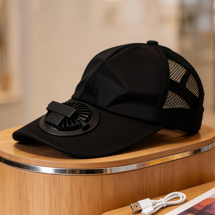 Cooling cap with integrated fan Kalsten