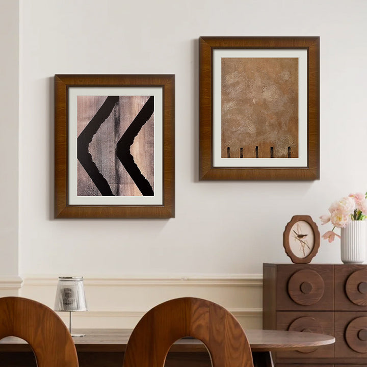 Modern Abstract Framed Artworks