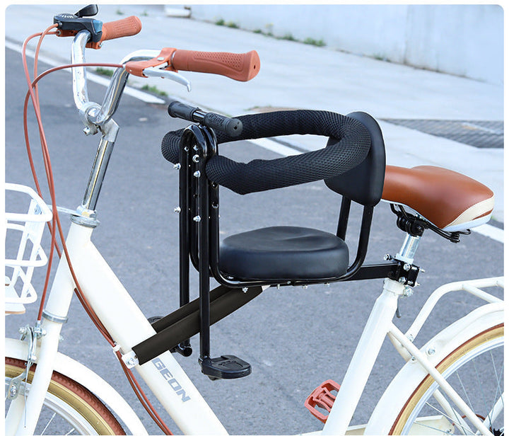 padded detachable child scooter seat with backrest and safety armrests Kalsten