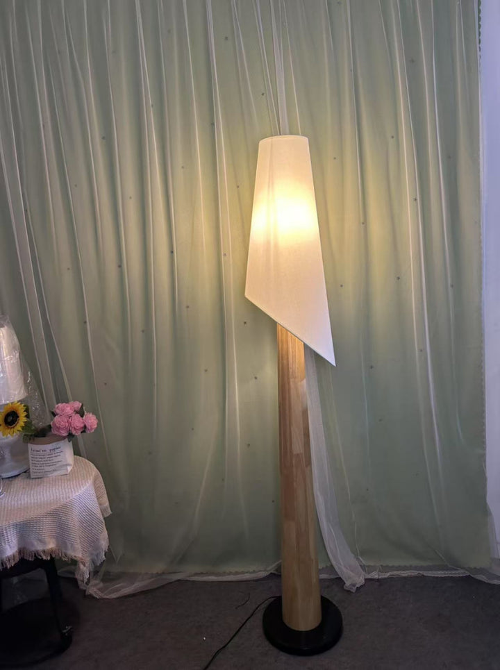 Modern Minimalist Floor Lamp with Soft Glow Shade