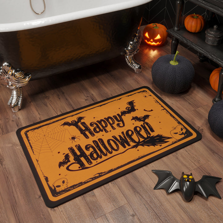Halloween Themed Bath Mat