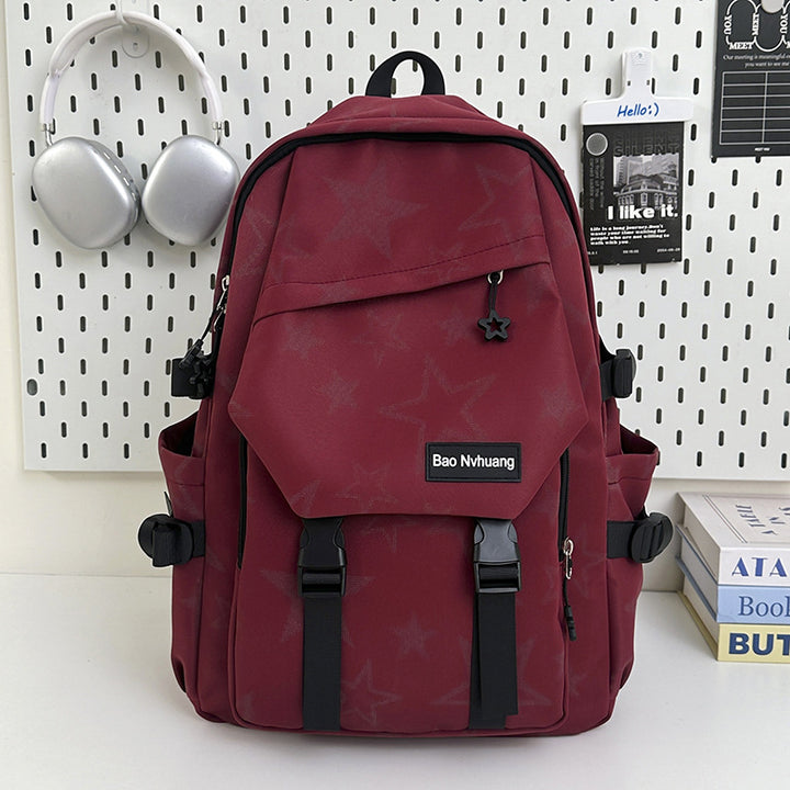 Stylish Star-Patterned Backpack Kalsten 1791204674