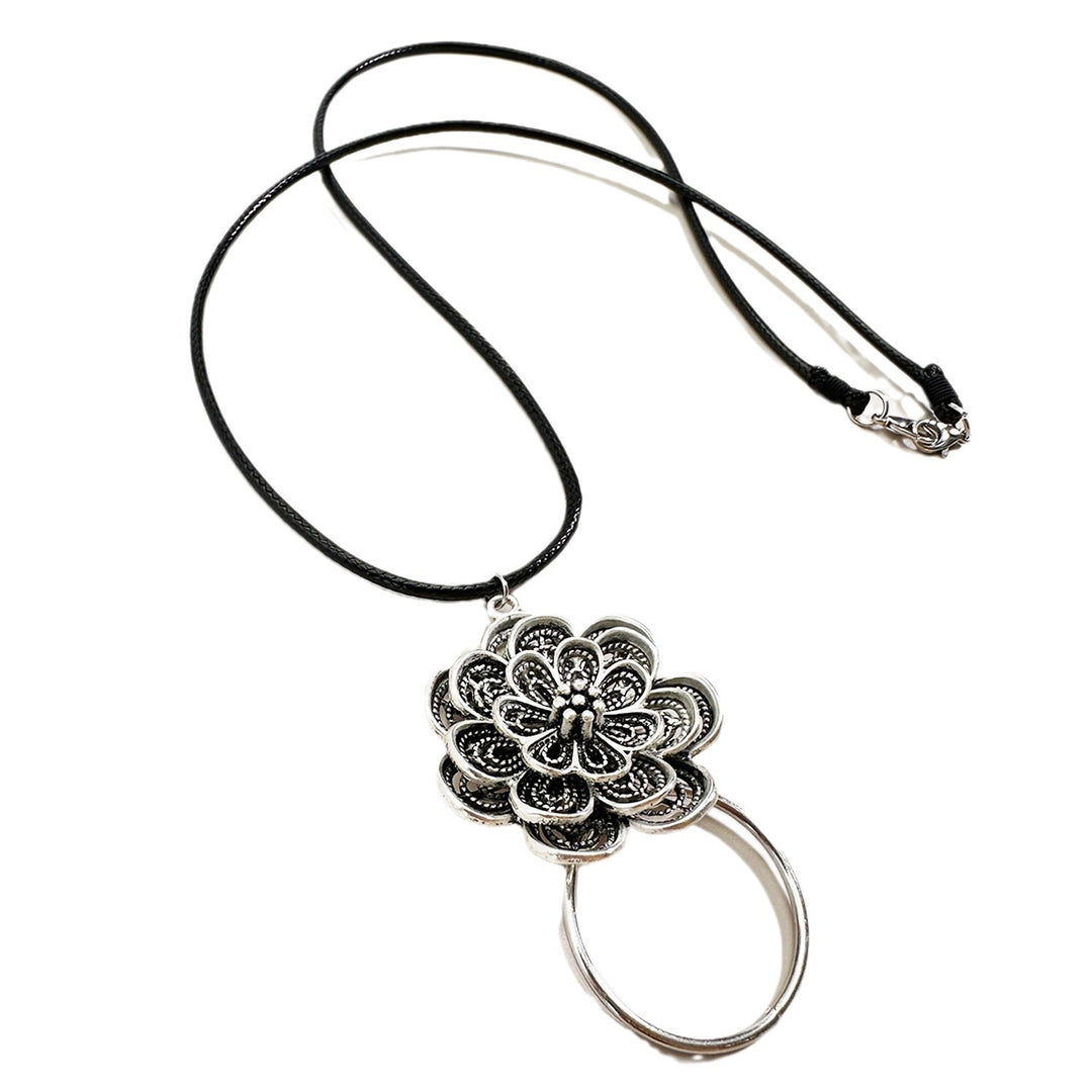 Floral Embellished Statement Necklace Kalsten