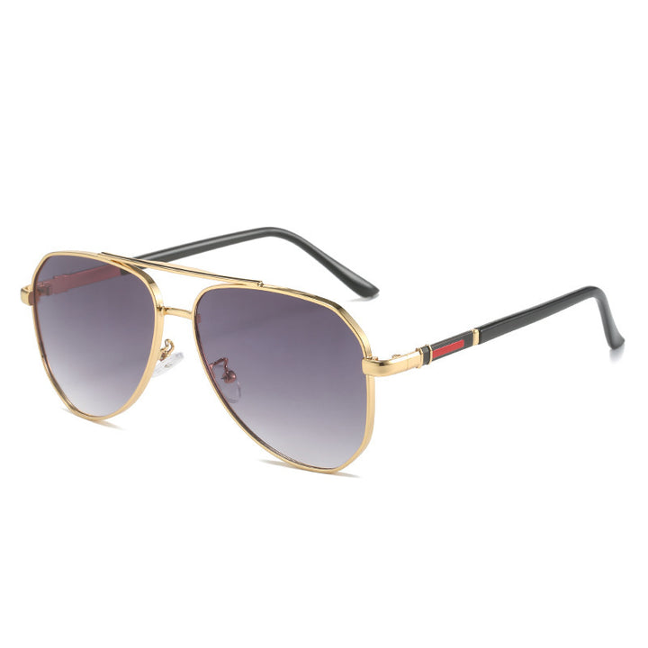 Women's designer sunglasses with oval frame and luxurious accents Kalsten