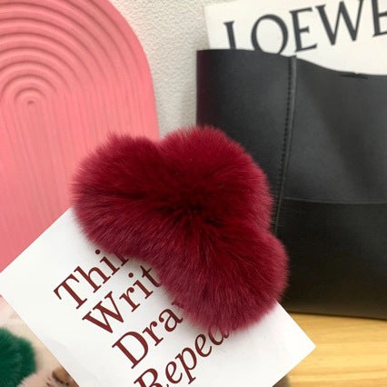 Faux Fur Hair Clip Kalsten