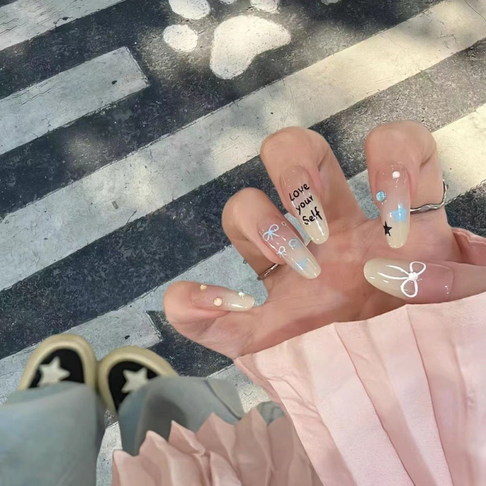 Floral Art Press-On Nail Set Kalsten