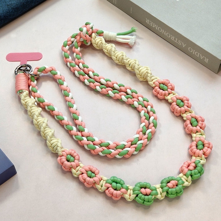 Decorative Floral Braided Leash Kalsten