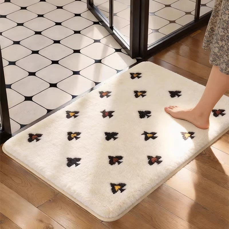 Plush Animal-Themed Bath Mat