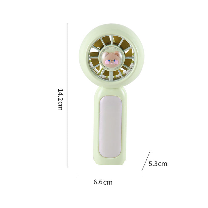 Women's Portable Mini Table Fan with Rechargeable Battery Kalsten