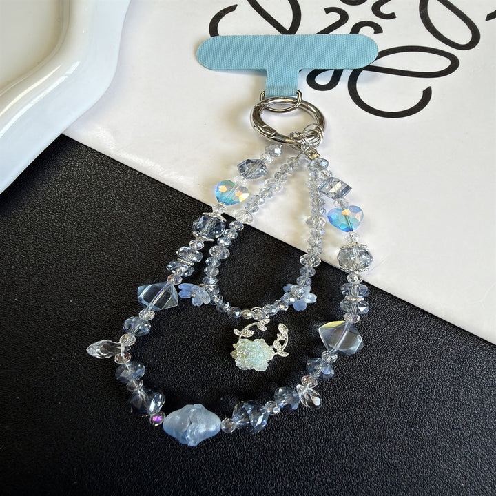 Decorative Crystal Charm Keychain Kalsten