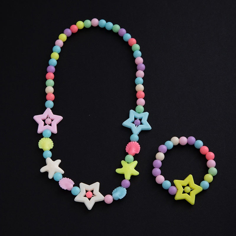 Jewelry set with floral motifs Kalsten