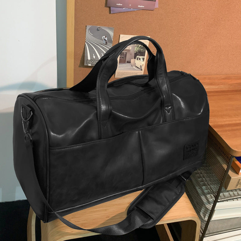 Premium Leather Travel Duffle Kalsten