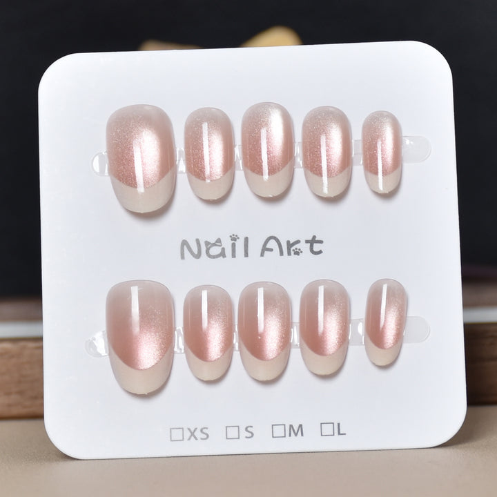 Luxury French Tip Press-On Nails Kalsten