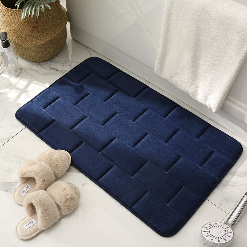 Plush Bath Mat Kalsten
