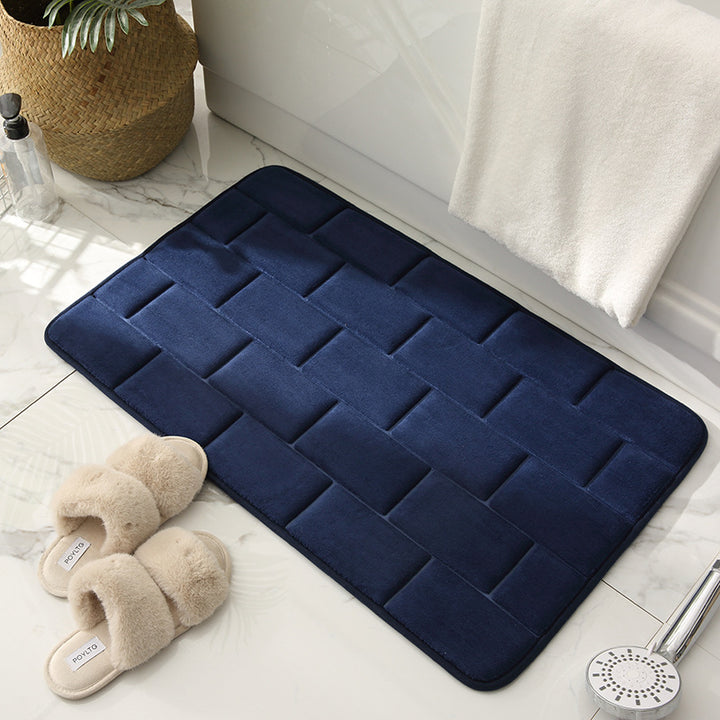 Plush Bath Mat Kalsten