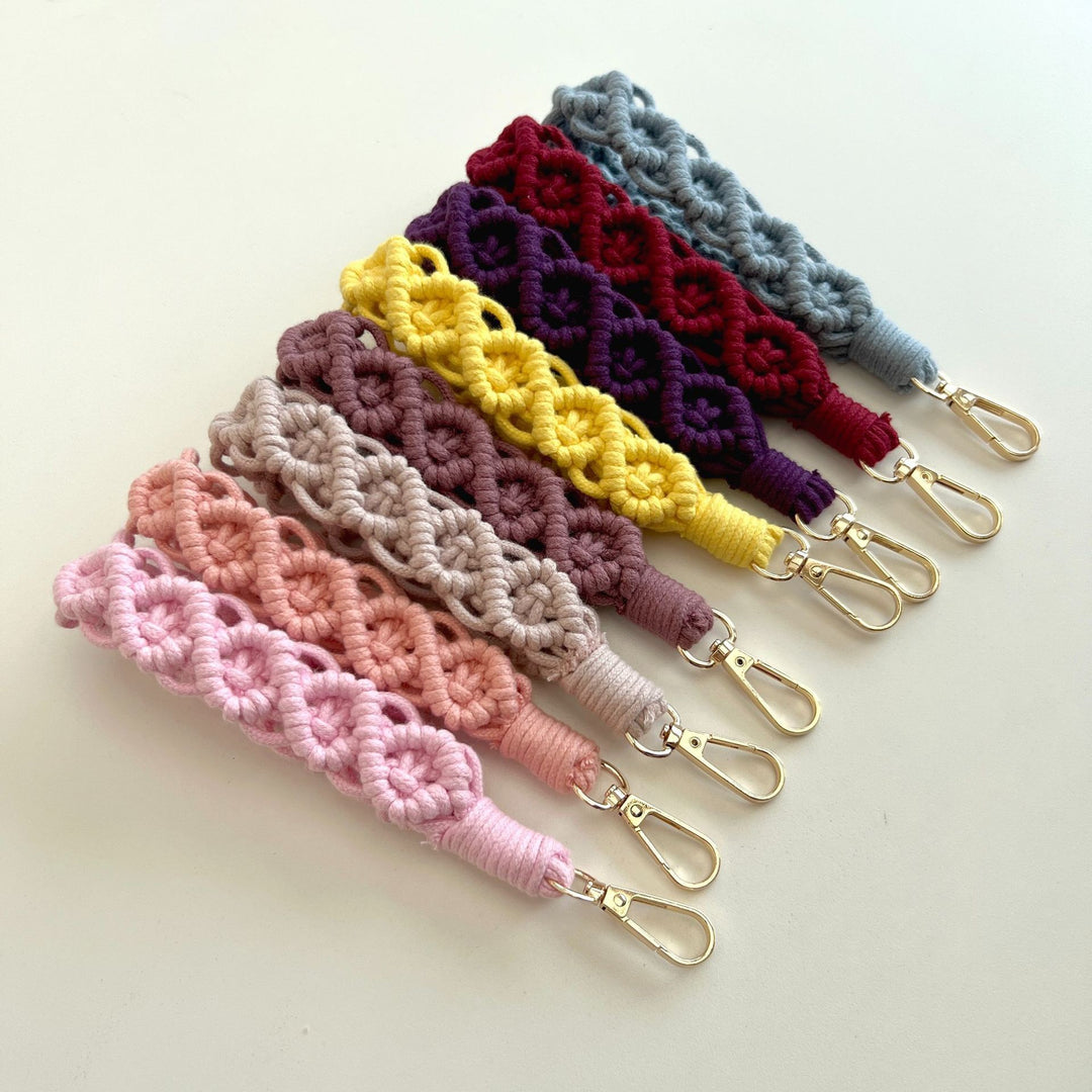 Handcrafted Macrame Keychain Kalsten