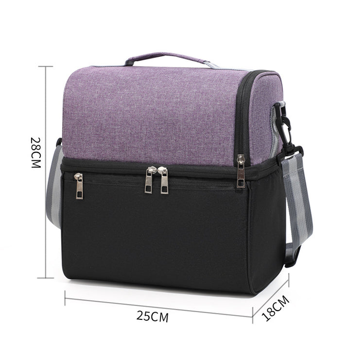 Ladies Multifunctional Cooler Bag with Insulated Double Chamber Kalsten