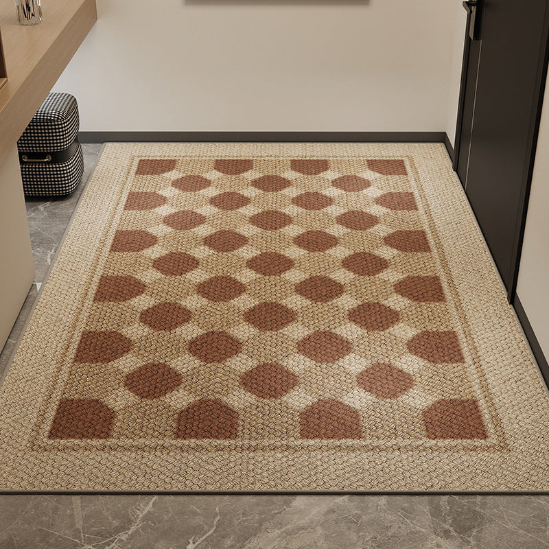 Elegant Tropical-Themed Entryway Mat Kalsten