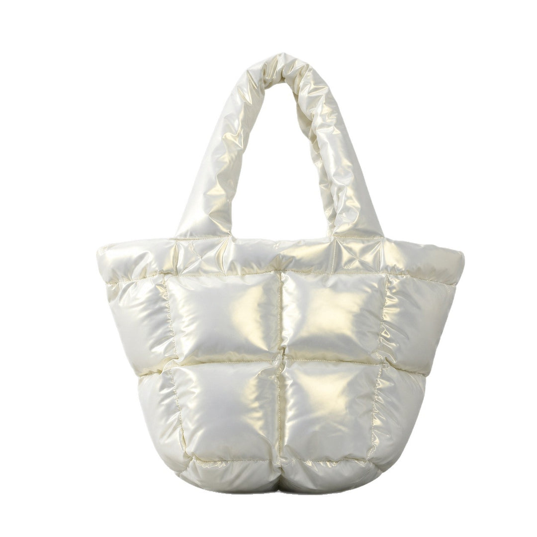Puffed Quilted Tote Bag