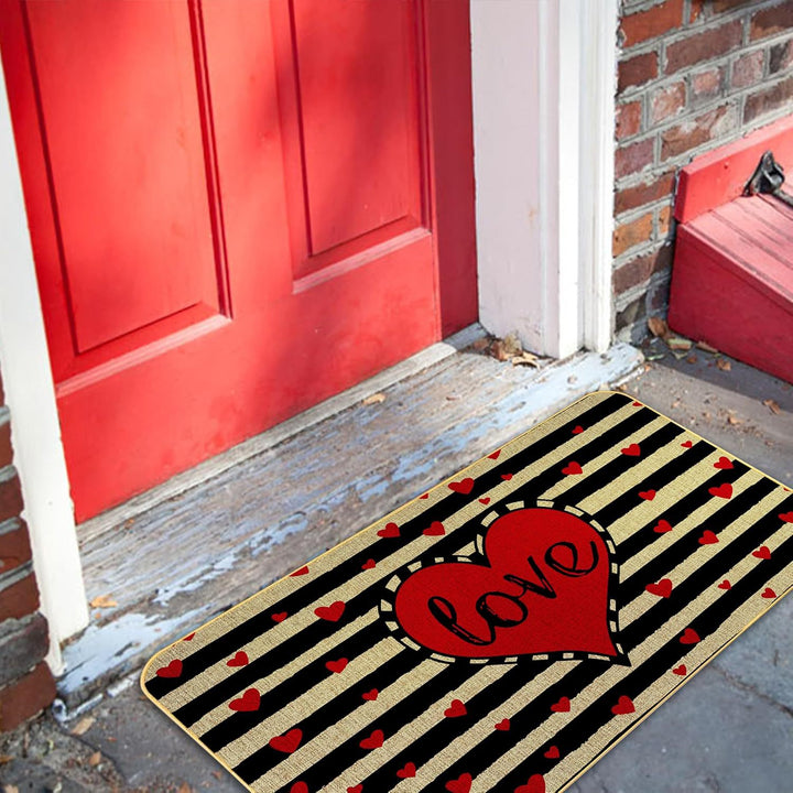 Romantic Floral Welcome Mat Kalsten