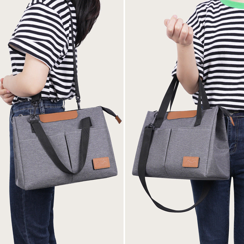 Versatile Insulated Lunch Tote Bag with Pockets Kalsten