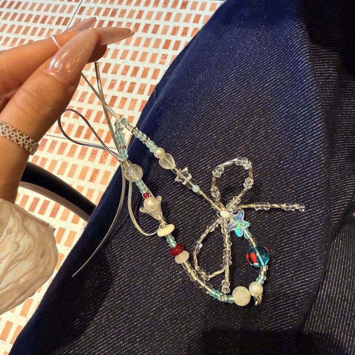 Decorative Beaded Charm Necklace Kalsten