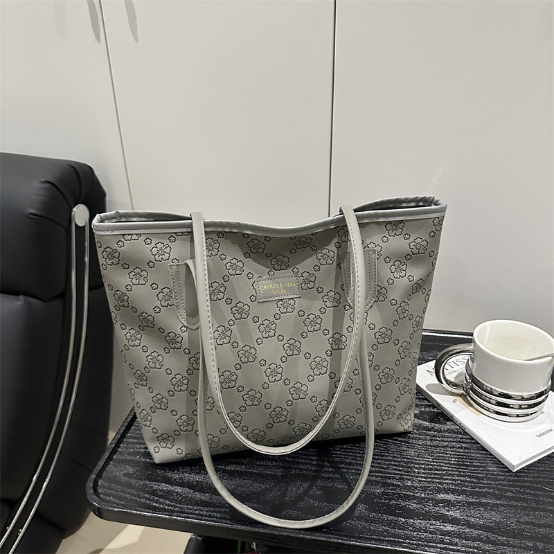 Floral Embossed Tote Bag Kalsten