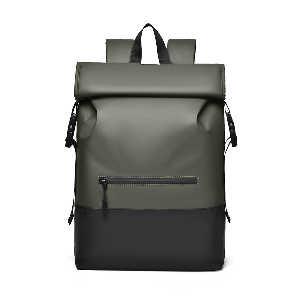 Waterproof Roll-Top Closure Travel Backpack Kalsten